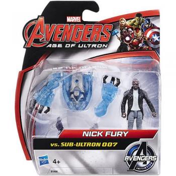 Mini Figurine Avengers - Nick Fury vs Sub-Ultron 007