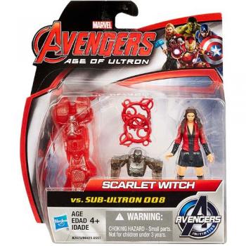 Mini Figurine Avengers - Scarlet Witch vs Sub Ultron 008