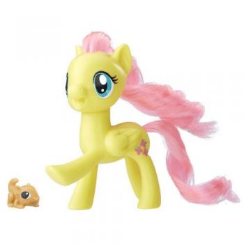 My Little Pony - Figurina Fluttershy cu Animal de Companie