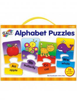 Set 26 de puzzle-uri Alphabet (2 piese)