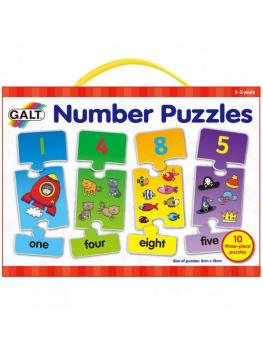 Puzzle cu numere (3 piese)