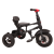 Tricicleta cu roti de cauciuc Qplay Rito Rubber Albastru Deschis