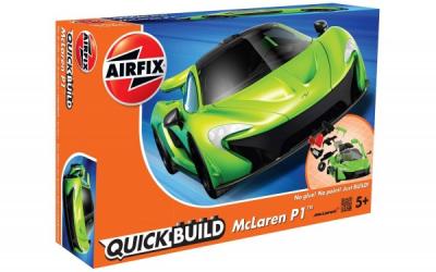 Kit constructie Airfix QUICK BUILD McLaren P1 Green