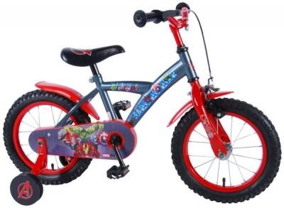 Bicicleta copii Volare cu roti ajutatoare, 14 inch Avengers