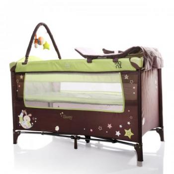 Patut Pliant Bebe Moni Sleepy New Verde