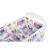Babyneeds - Lenjerie patut 5 piese 120x60 cm, Bufnitele vesele