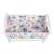 Babyneeds - Lenjerie patut 5 piese 120x60 cm, Bufnitele vesele