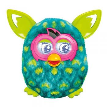 Furby Boom Albastru Verde - Noua Generatie