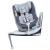 Scaun auto Rear Facing rotativ Tiago 0-18 kg gri KidsCare