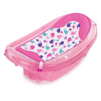Summer Infant-09376-set Cadita Si Suport De Baita Sparkle And Splash – Pink