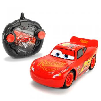Masina Dickie Toy Cars 3 Turbo Racer Lightning McQueen cu telecomanda