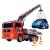 Camion de tractare Dickie Toys MAN Air Pump Crane Truck cu 1 masinuta