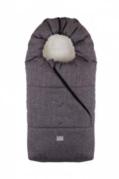 Nuvita Pop sac de iarna 100 cm - Melange Grey&Black/Beige - 9635