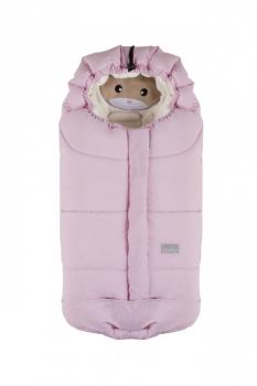 Nuvita Ovetto Cuccioli sac de iarna 80 cm - Rabbit Soft Pink / Beige - 9205