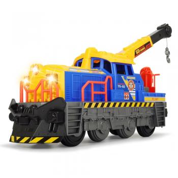 Locomotiva Dickie Toys Cargo 75-02 cu sunete si lumini