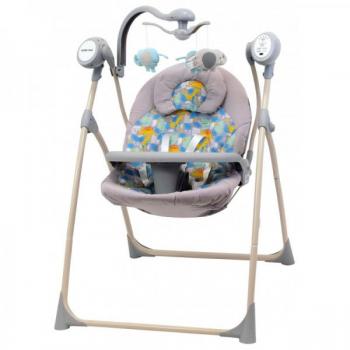 Leagan Electric Copii Cu Muzica Baby Mix SW102RC Dino