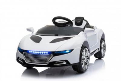 Masinuta electrica pentru copii Concept Car A228 alba 6V cu telecomanda parinte