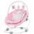 Leagan electric si balansoar Chipolino Paradise pink ribbon