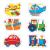 Baby Puzzles: Set de 6 puzzle-uri Transport (2 piese)