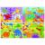 Set 4 puzzle-uri Dinozauri (12, 16, 20, 24 piese)