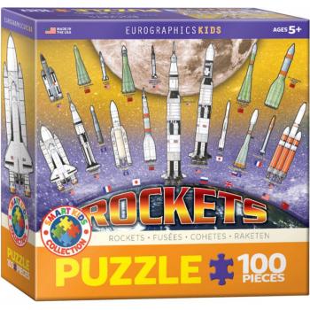 Puzzle 100 piese Rockets