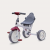 Tricicleta cu sezut reversibil Coccolle Evo (2019) Visiniu