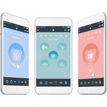 Ursulet myHummy Mia Premium + cu aplicatie pentru mobil si senzor de somn