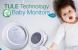 Nuvita Starry 3015 Set - interfon bebelusi cu proiector de noapte + placa wireless cu senzor respira