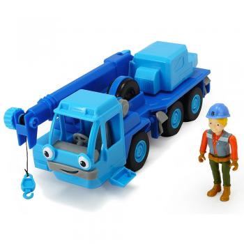 Camion Dickie Toys Bob Constructorul Action Team Lofty cu 1 figurina Wendy