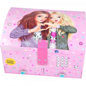 Cutie de Bijuterii mare cu cod Roz Top Model Depesche PT10163