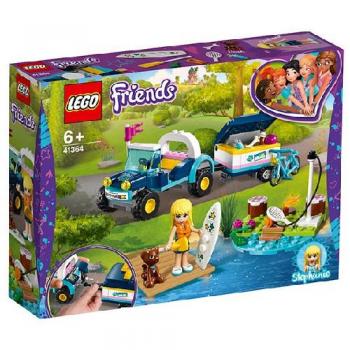 LEGO Friends Vehiculul cu Remorca al Stephaniei 41364