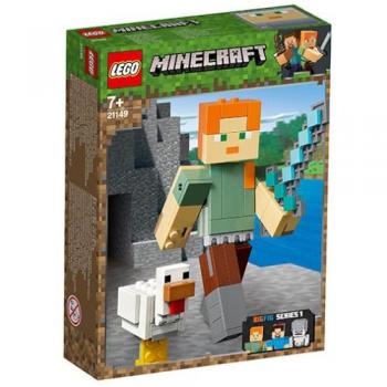 LEGO Minecraft Alex BigFig cu Gain 21149