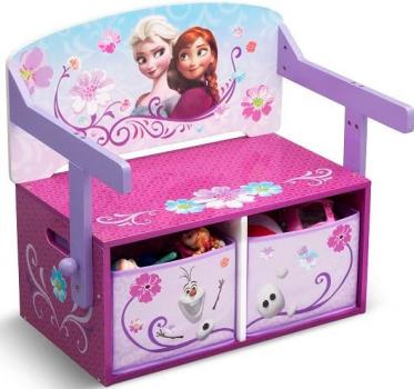 Mobilier 2 In 1 Pentru Depozitare Jucarii Disney Frozen