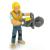 Excavator Dickie Toys Playlife Excavator Set cu figurina si accesorii