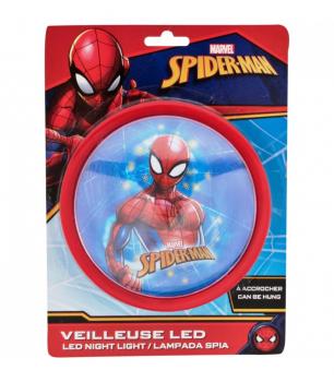 Lampa de veghe LED Spiderman Red SunCity LEY2053LQA