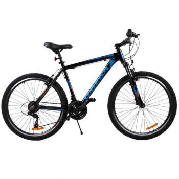 Bicicleta MTB OMEGA 3700 26   NEGRU ALBASTRU PORTOCALIU