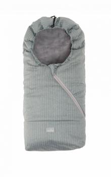 Nuvita Ovetto Pop sac de iarna 80cm - Pinstripe Gray / Gray - 9235