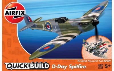 Kit cosntructie Airfix Quick Build Avion D-Day Spitfire