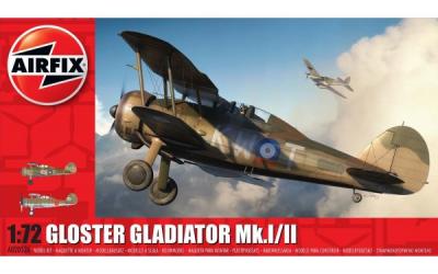 Kit constructie Airfix avion Gloster Gladiator Mk.I/Mk.II 1:72