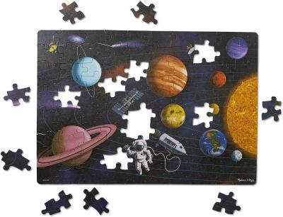 Primul meu puzzle eco din carton Spatiul - Melissa & Doug