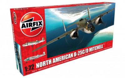 Kit constructie Airfix avion North American B-25C/D Mitchell 1:72