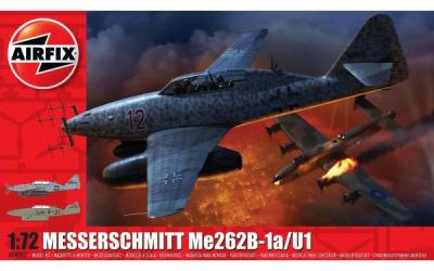 Kit constructie Airfix avion Messerschmitt Me 262B-1a 1:72