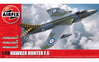 Kit constructie Airfix avion Hawker Hunter F6 1:48