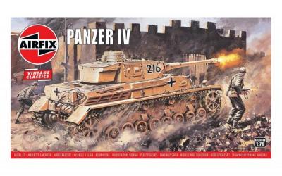 Kit constructie Airfix Tanc Vintage Classics - Panzer IV F1/F2 1:76 New