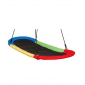 Leagan cuib oval fabri - multicolor