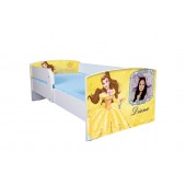 Pat personalizat Frumoasa si Bestia, cu protectie, 180x80 cm