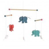 Elefanti, decoratie mobila lemn, egmont toys