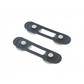 Set 2 mini sigurante universale pentru usi si dulapuri babyjem, antracit