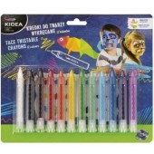 Set 12 creioane frumoase pentru fata copiilor, kidea, multicolore