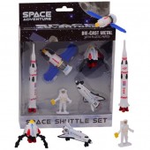 Set 5 figurine din metal/plastic - vehicule spatiale